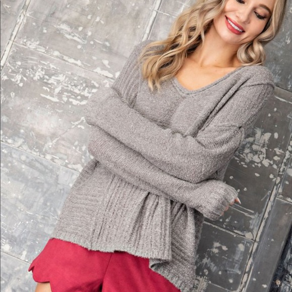 CLEARANCE NWT! Silver Linings Sweater - Picture 3 of 5